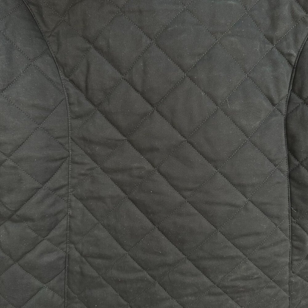 Hunter Women's Sherpa Lined Insulated Quilted Hooded Winter Field Jacket, Black - Picture 10 of 16